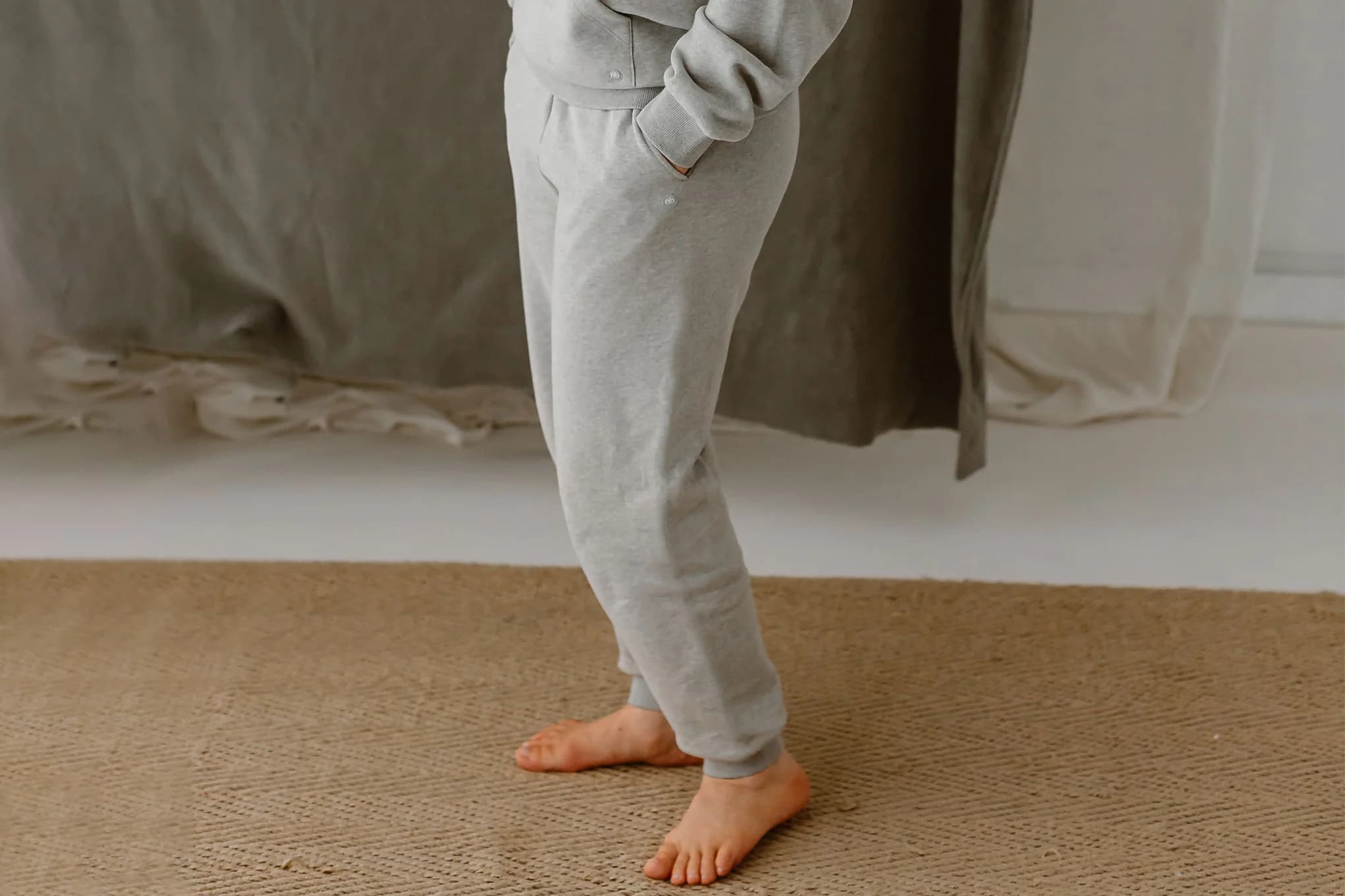 Organic Terry Men's Basics Side Seam Sweatpants