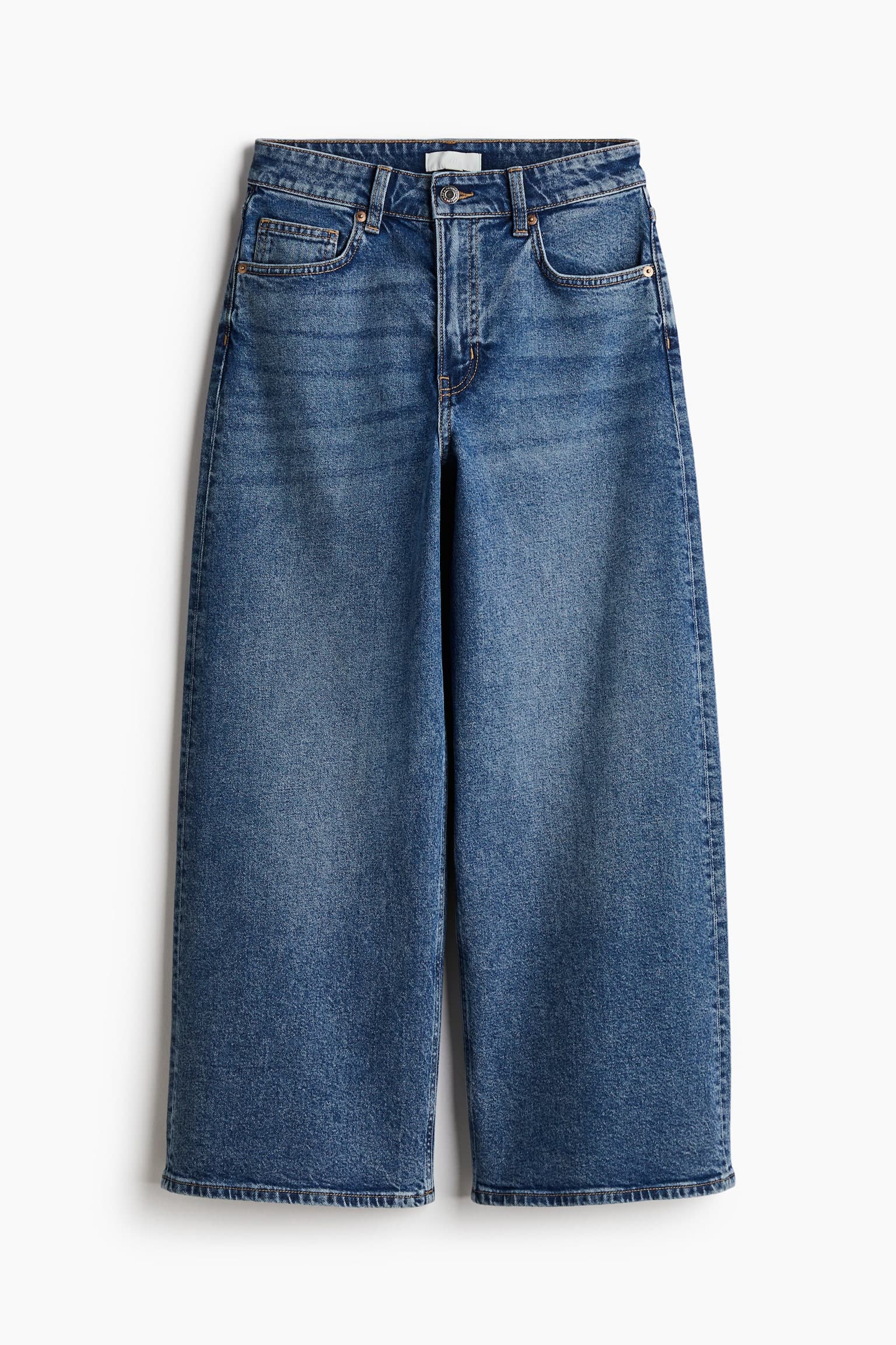 High Rise Wide-cut Jeans