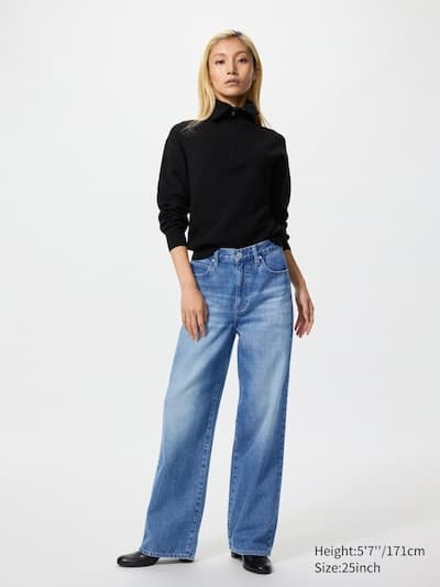 Wide Straight Jeans