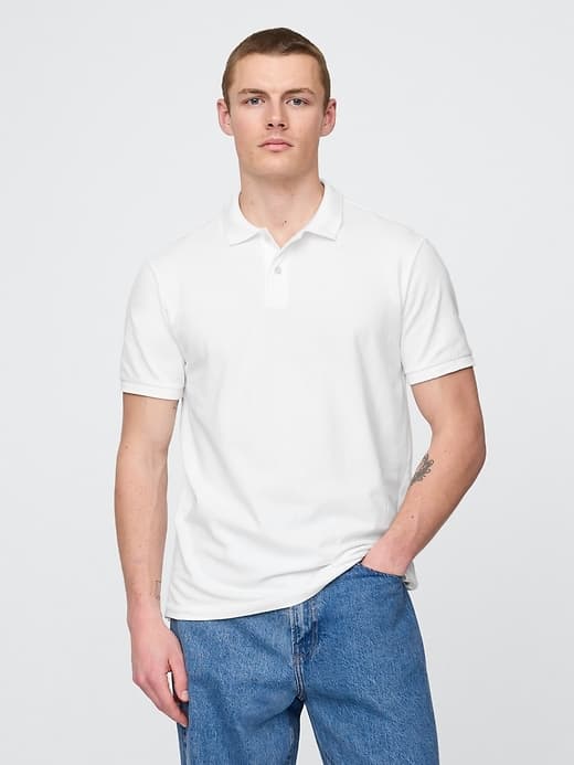 Pique Polo Shirt
