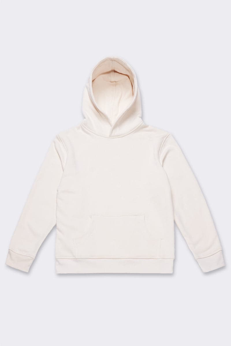 Men's Organic Hoodie Sweatshirt in Natural