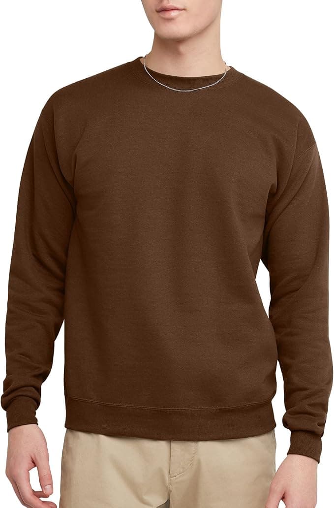 EcoSmart Fleece, Cotton-Blend Pullover, Crewneck Sweatshirt