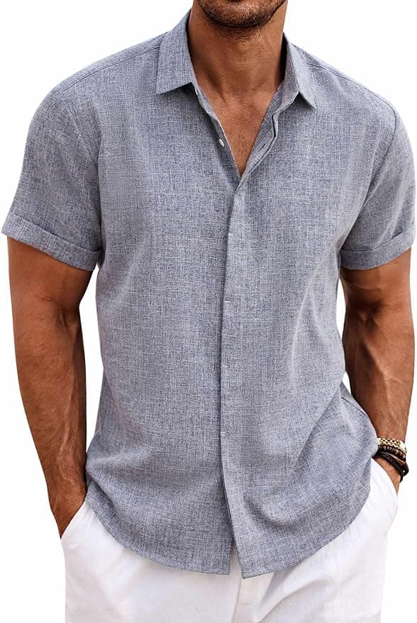 Short Sleeve Button Down Shirt