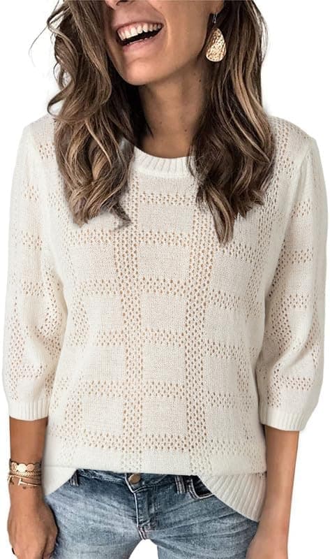 Short Sleeve Loose Tunic Tops