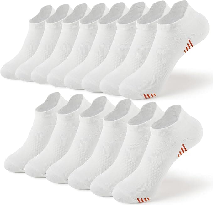 Breathable Mesh Low Cut Socks, Moisture-Wicking Ankle Socks