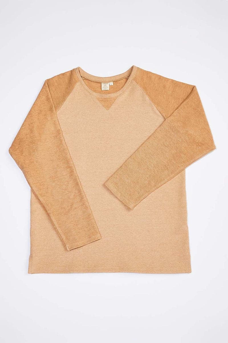 Men's Organic Heirloom Brown French Terry Sweatshirt