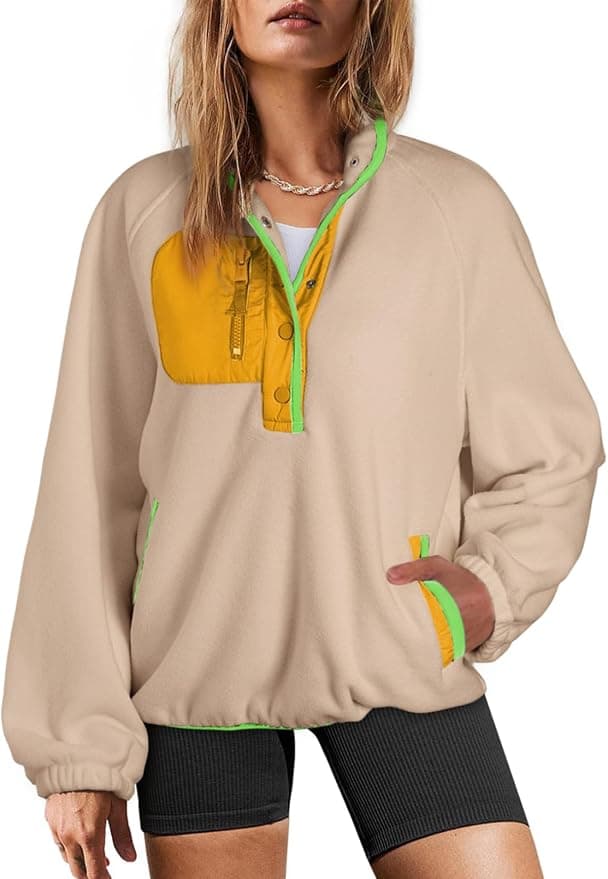 Oversized Fuzzy Fleece Jacket