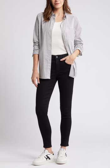 Wit & Wisdom Ab'Solution High Waist Ankle Skinny Jeans