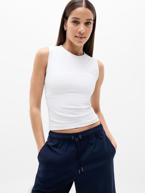 Crew Neck Tank Tops 1