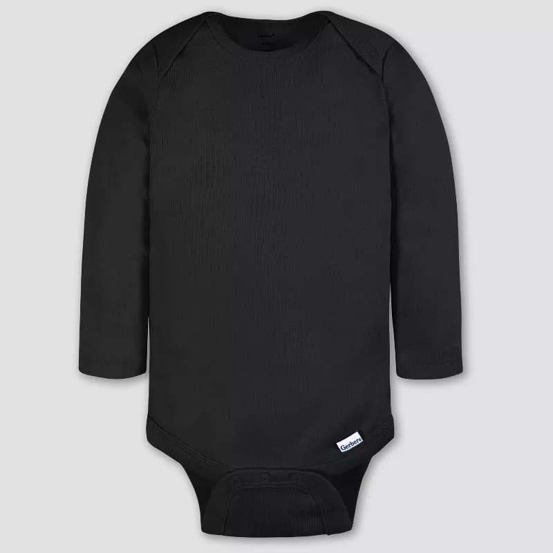 Gerber Baby 4pk Long Sleeve Onesies