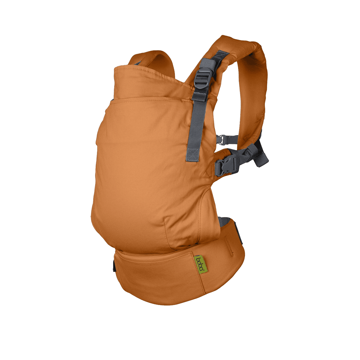 Boba X Linen Baby Carrier in Rye Brown