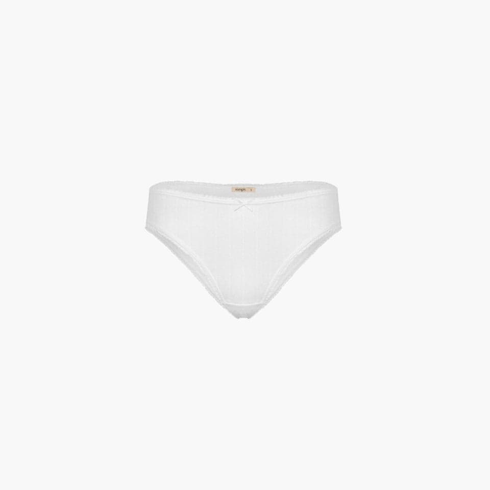 Dahlia Brief White