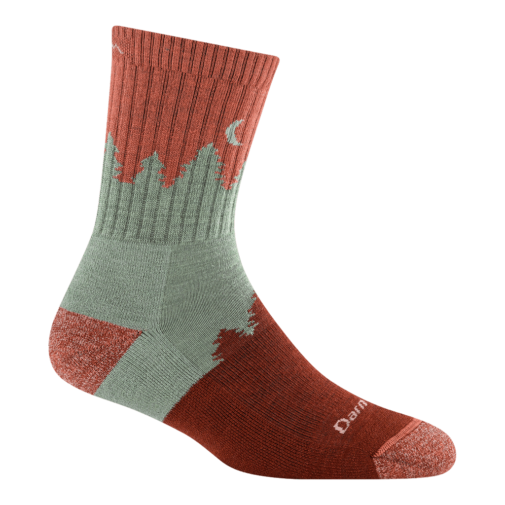 Women's Treeline Micro Crew Midweight Hiking Sock