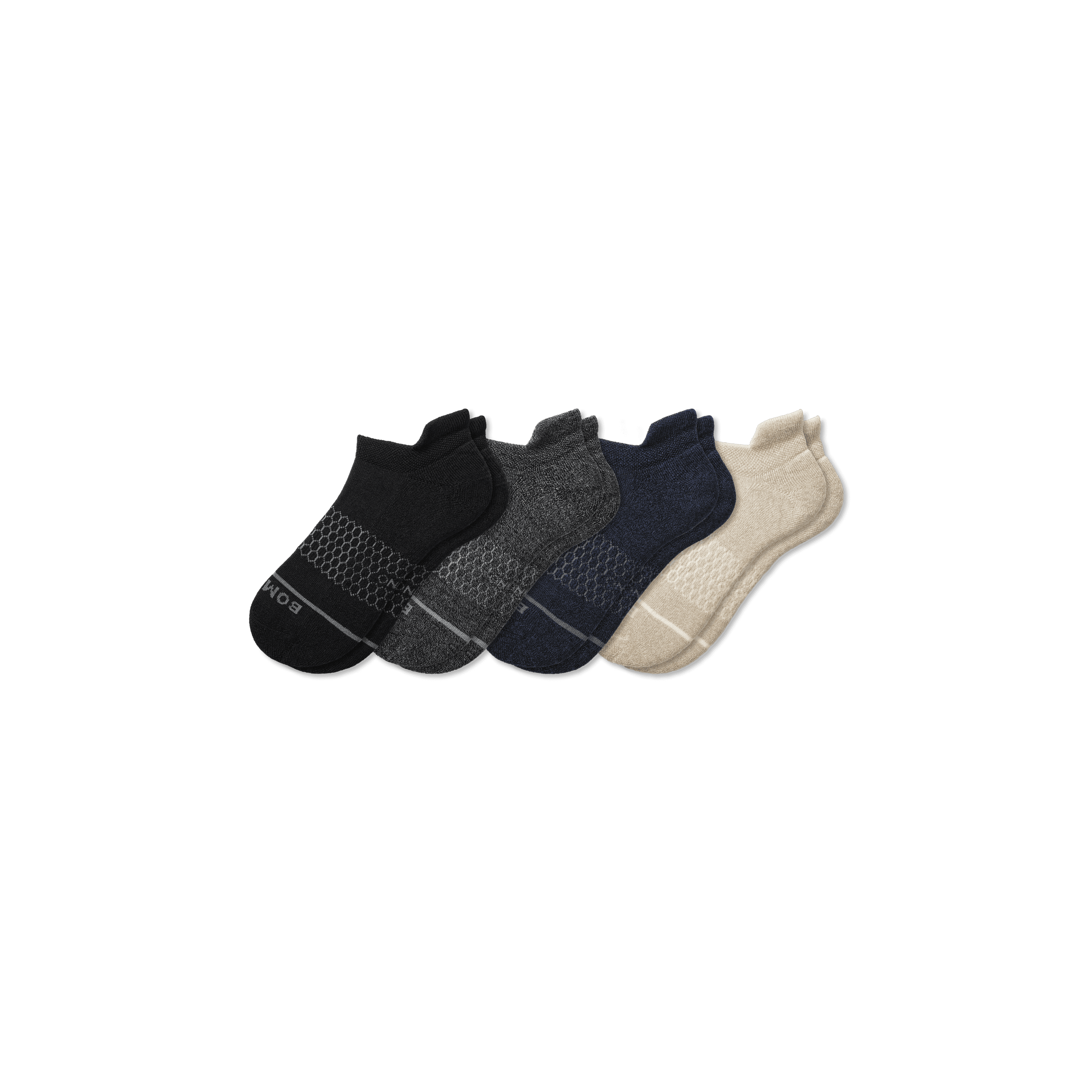 Men's Merino Wool Blend Ankle Sock 4-Pack
