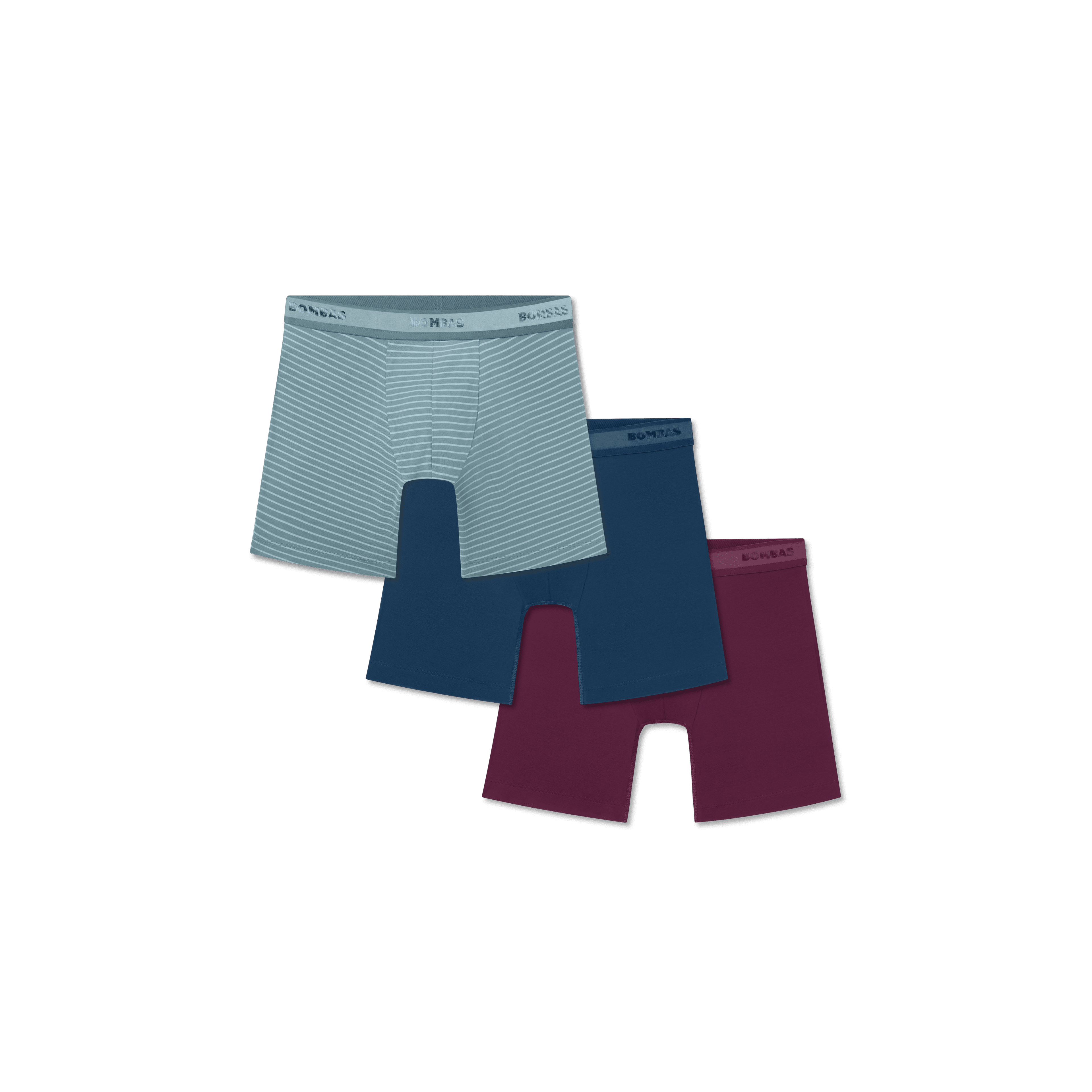 Men's Soft Flex Boxer Brief 6" 3-Pack