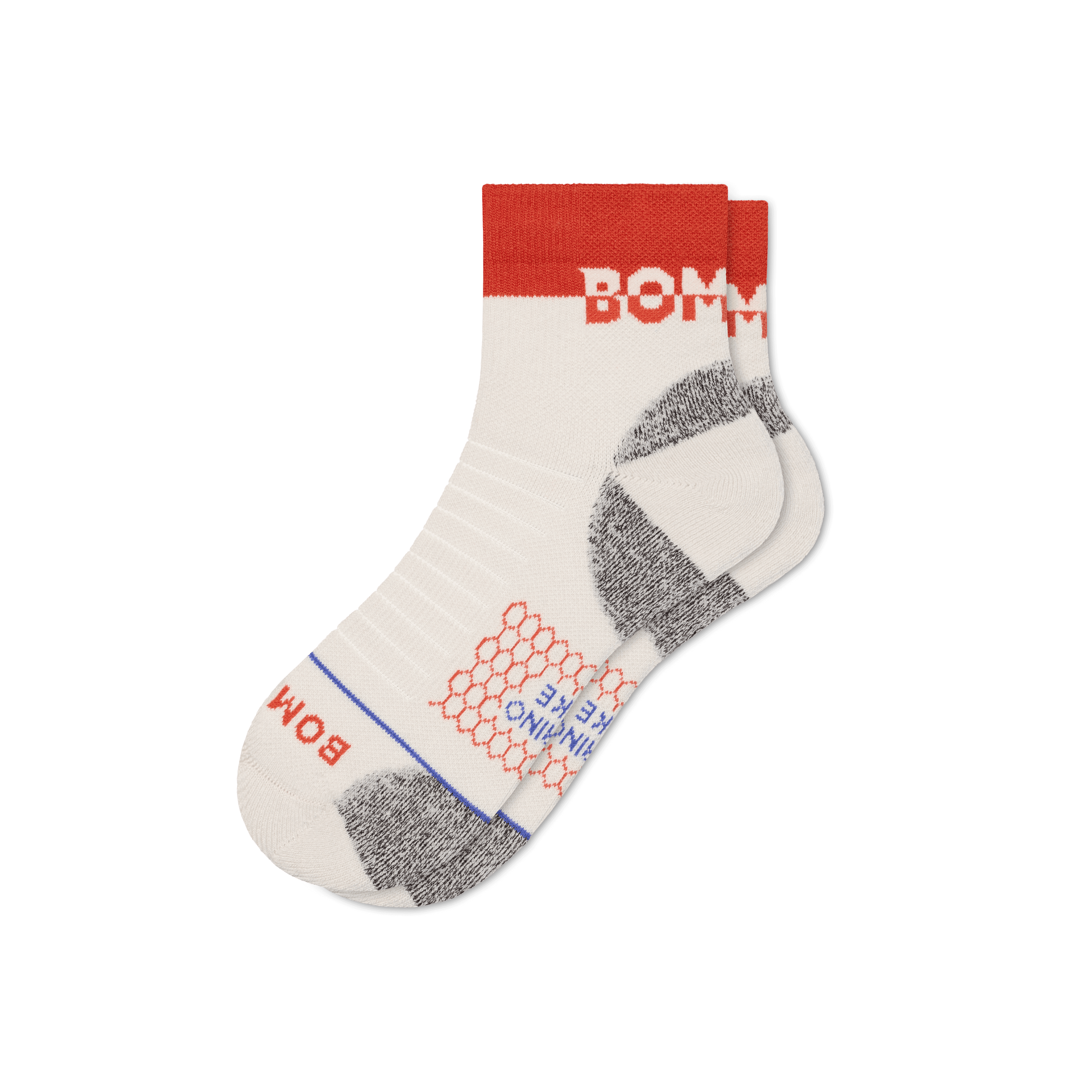 Men's Merino Wool Blend Hiking Quarter Socks