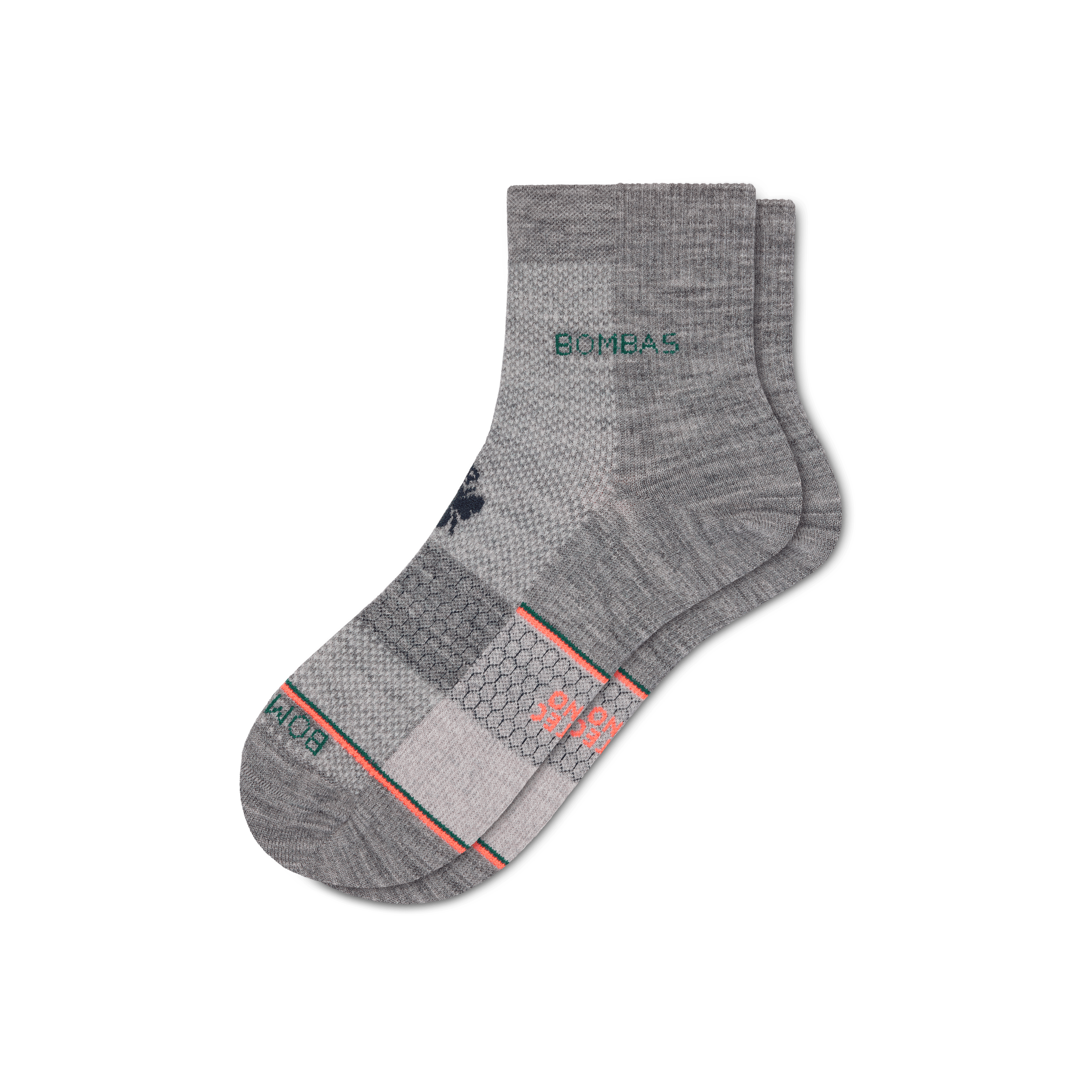 Women's UltraLite Sport Merino Wool Blend Quarter Socks 1
