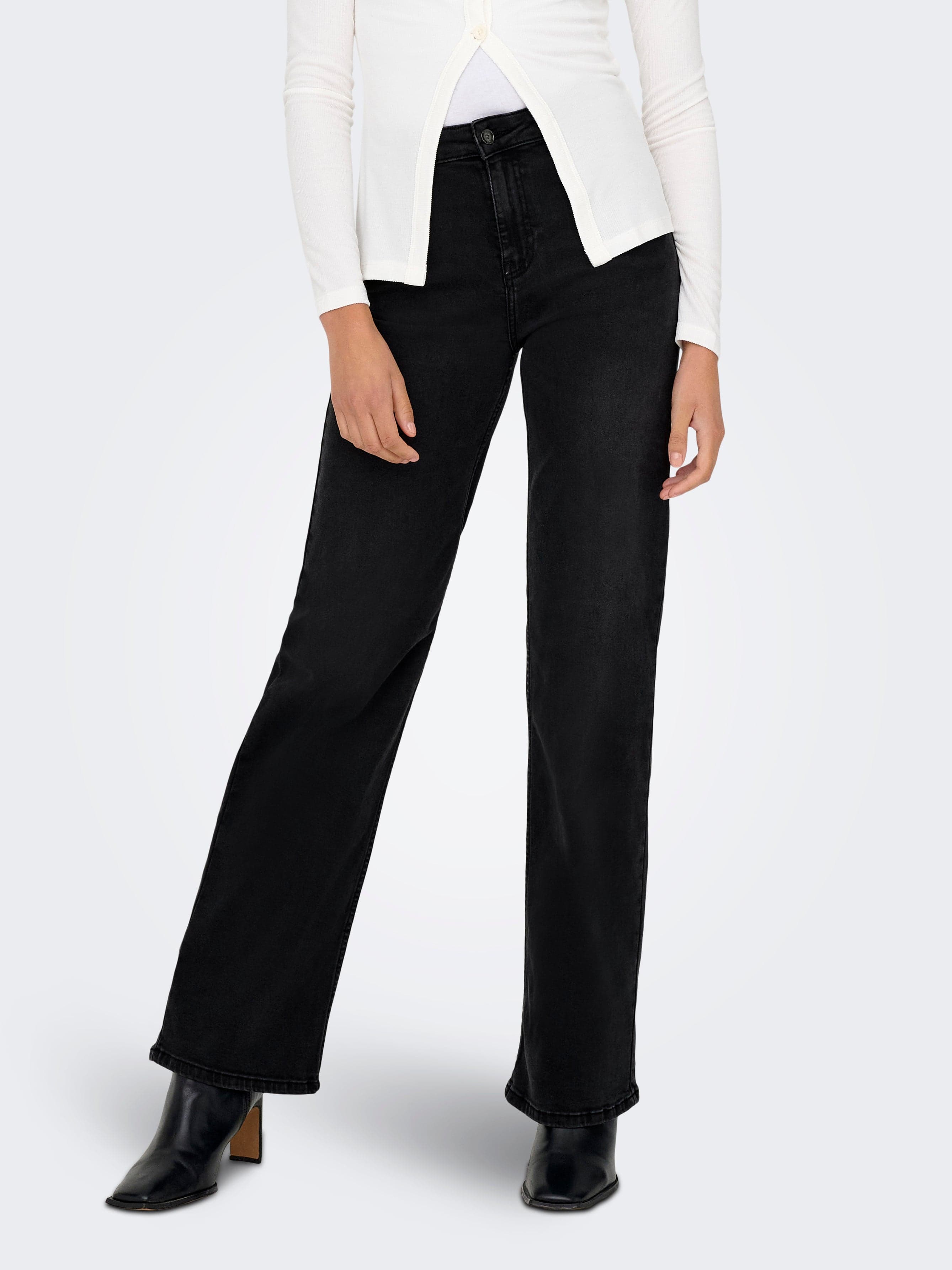 ONLLUNA Taille haute Wide Leg Fit Jeans