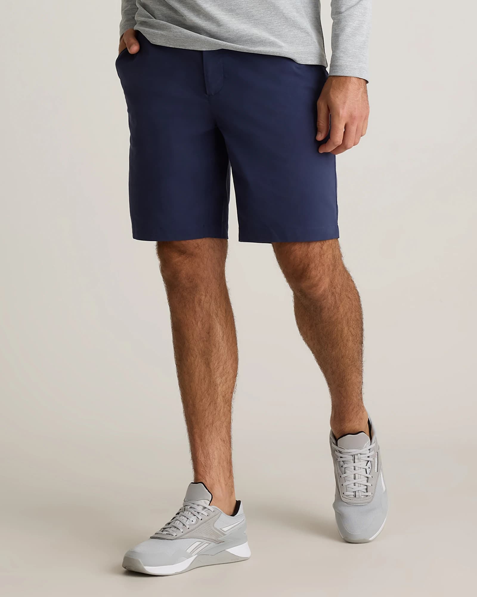 Organic Cotton Coolmax® Chino Shorts - 9"