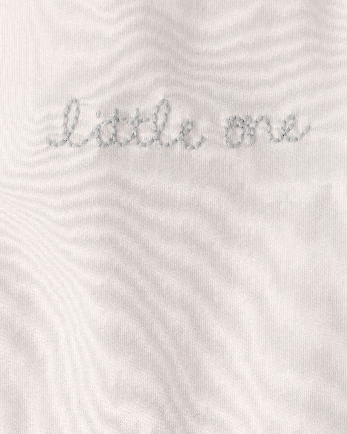 Baby Organic Cotton Little One Embroidered Bodysuit