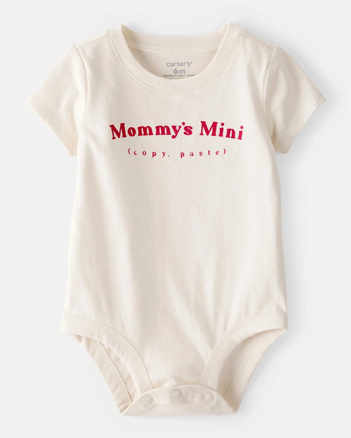 Baby Mommy's Mini Short Sleeve Graphic Bodysuit