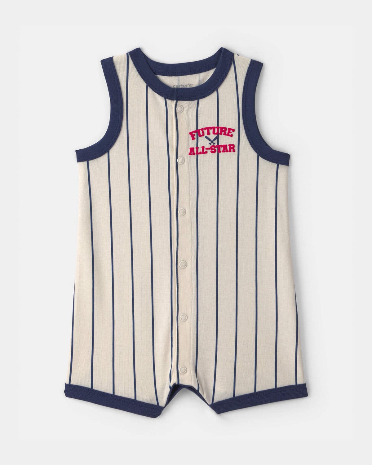Baby Boy Future All Star Baseball Romper