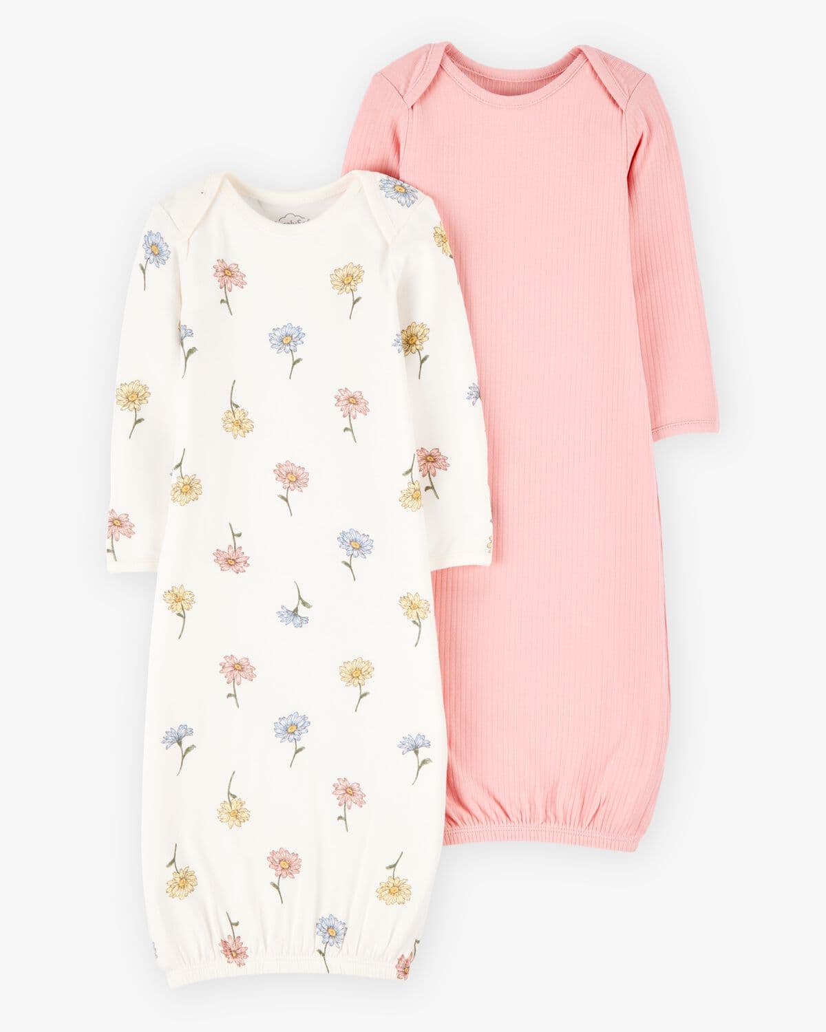 Baby Girl 2-Pack PurelySoft Sleeper Gowns