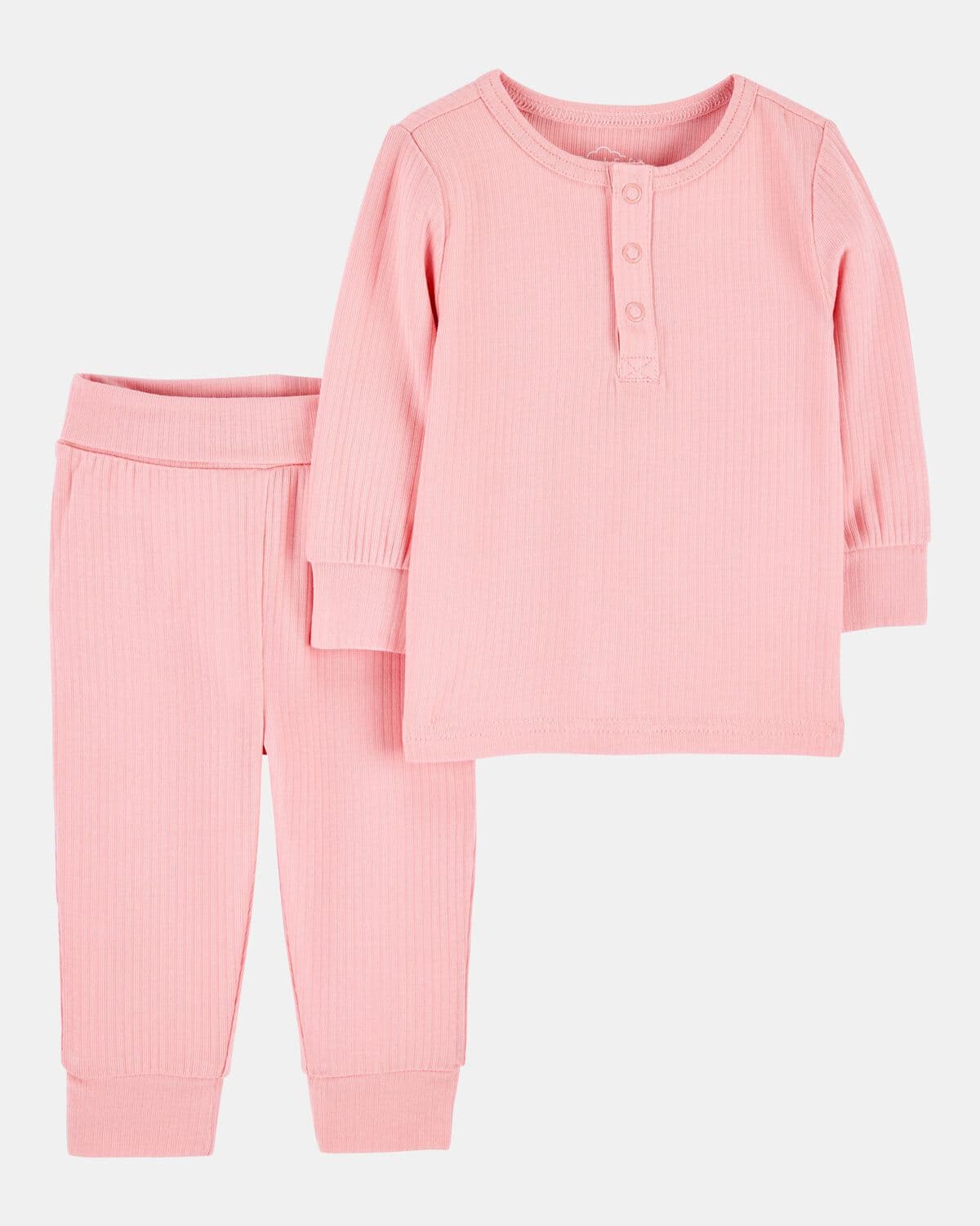 Baby Girl 2-Piece PurelySoft Outfit Set